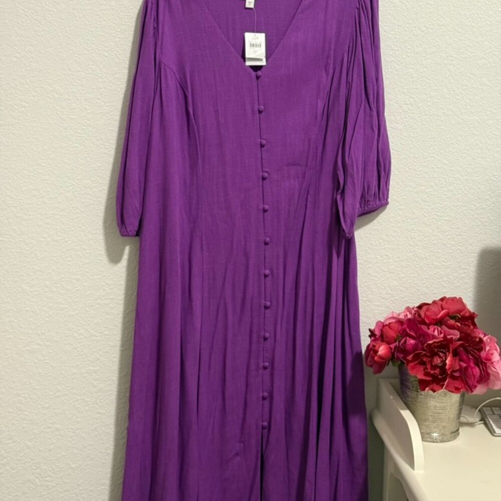 Royal Purple Plus Dress